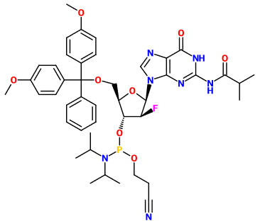 (图片) MC082409 2'-F-2'-ara-N2-ibu-dG phosphoramidite